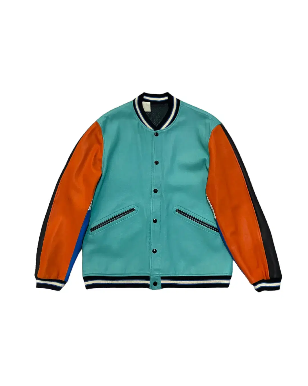 En Hollywood Colorblock Stadium Jacket