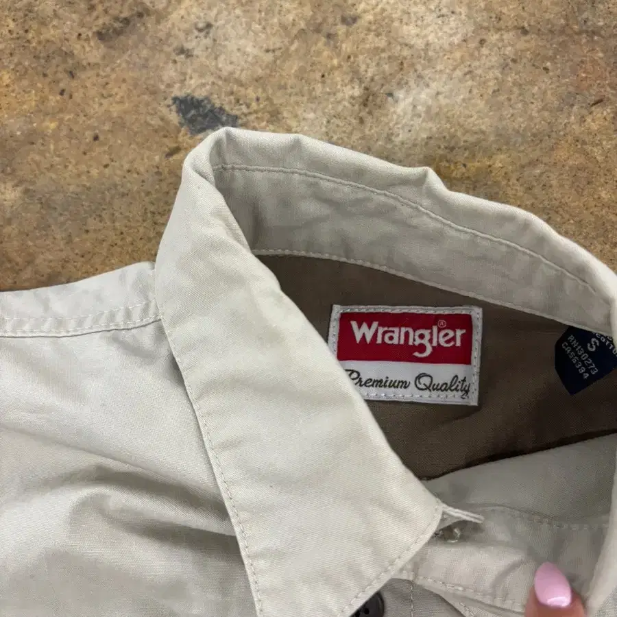 [ 정품/S ] Wrangler 랭글러 투포켓 워크웨어 코튼 셔츠