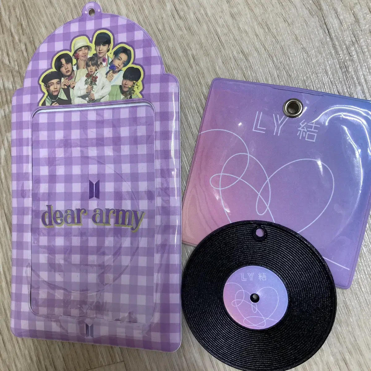 Bangtan photocard holder pokaholder