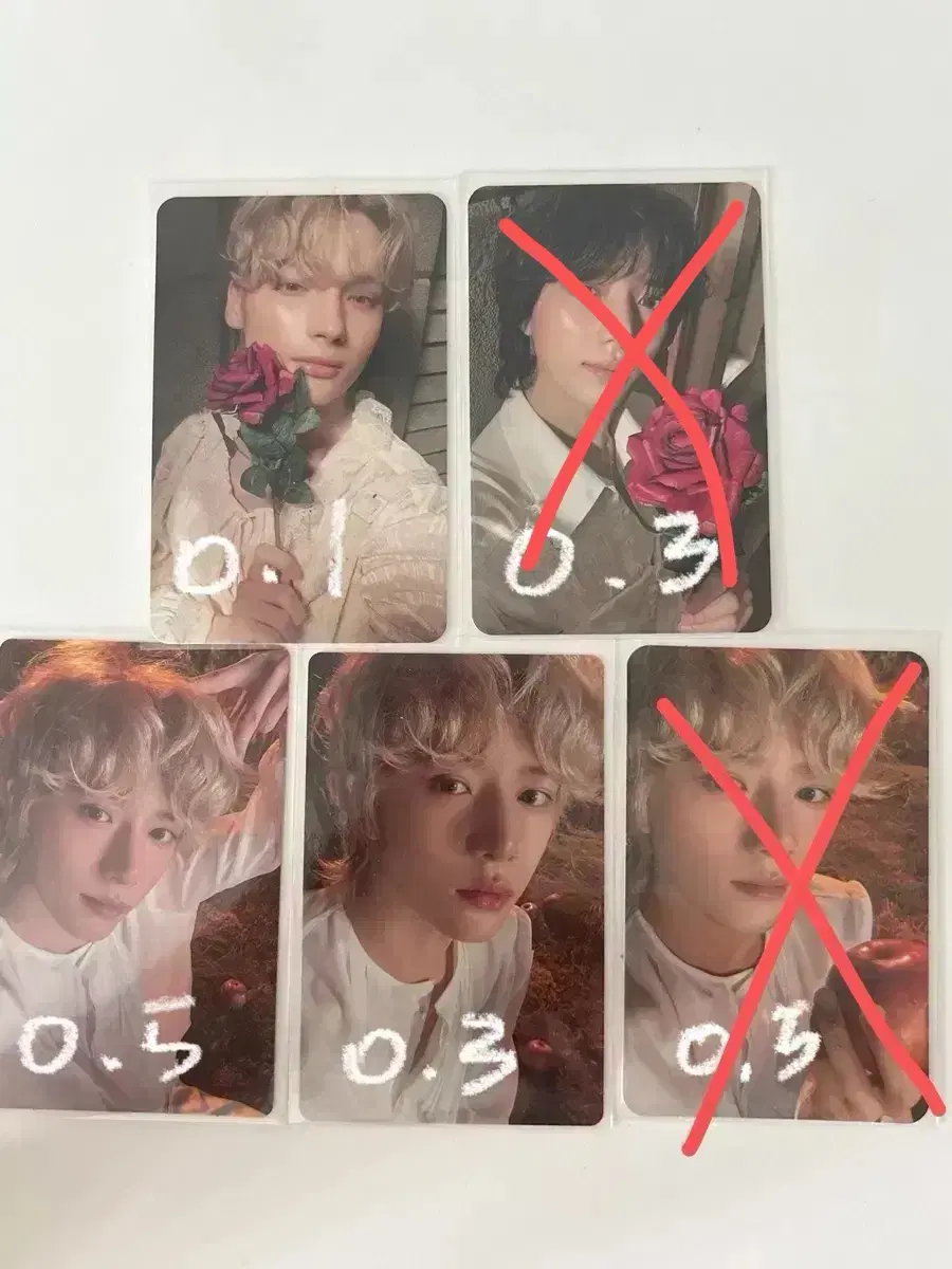 Tuvatu photocard sell beomgyu hueningkai Tomorrow Light Romantic