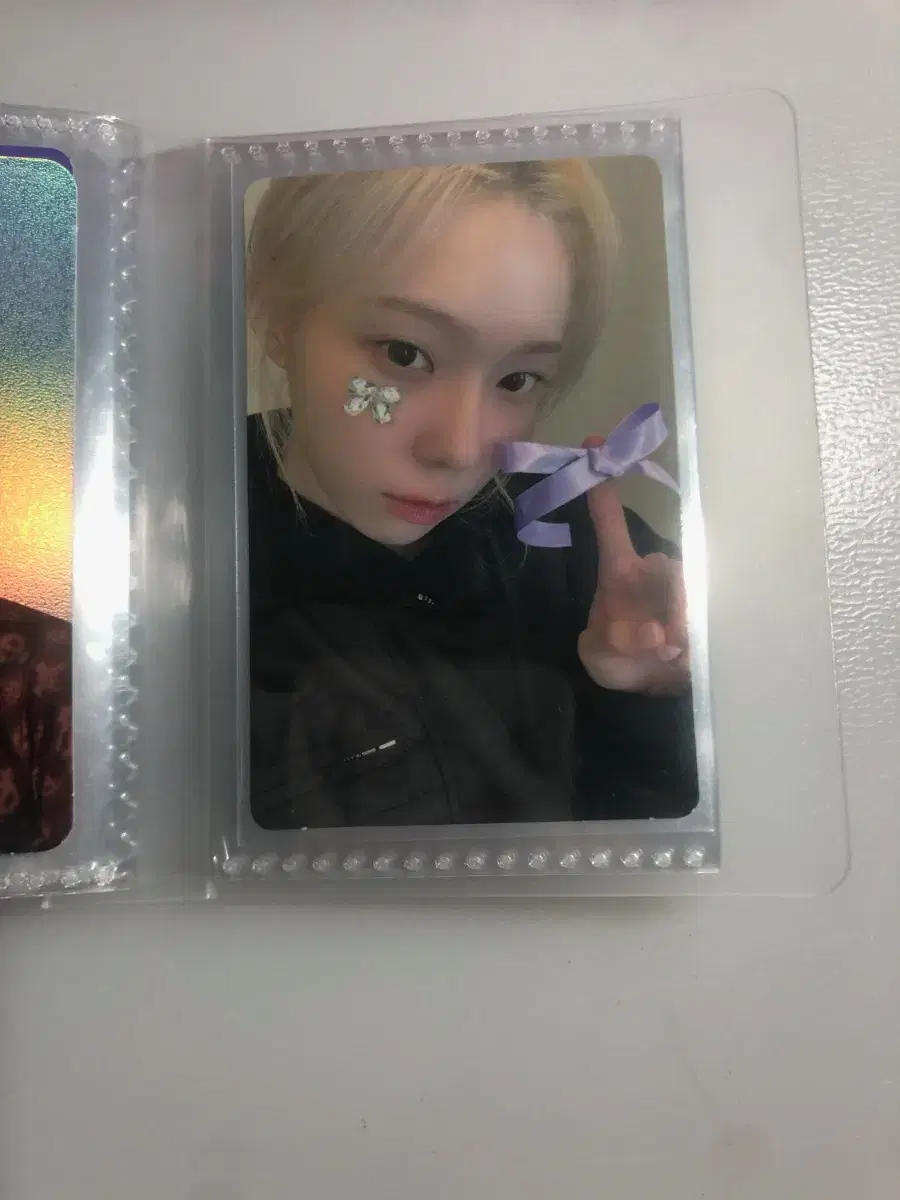 aespa winter ballcap photocard