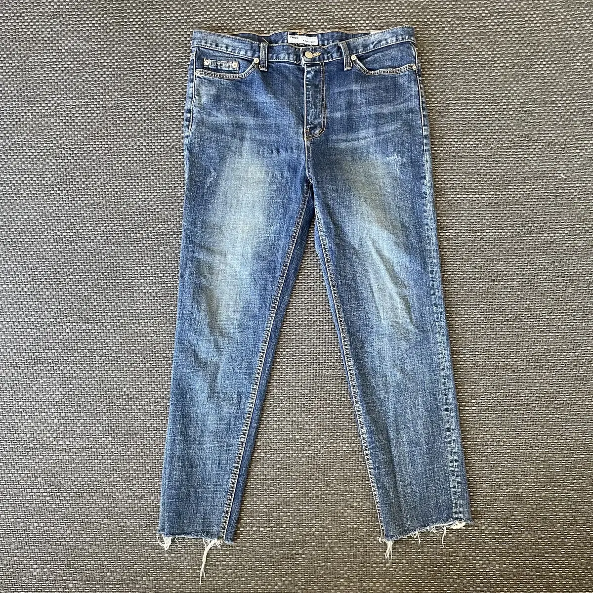 (35) Vintage EMSIG Washed Denim Pants