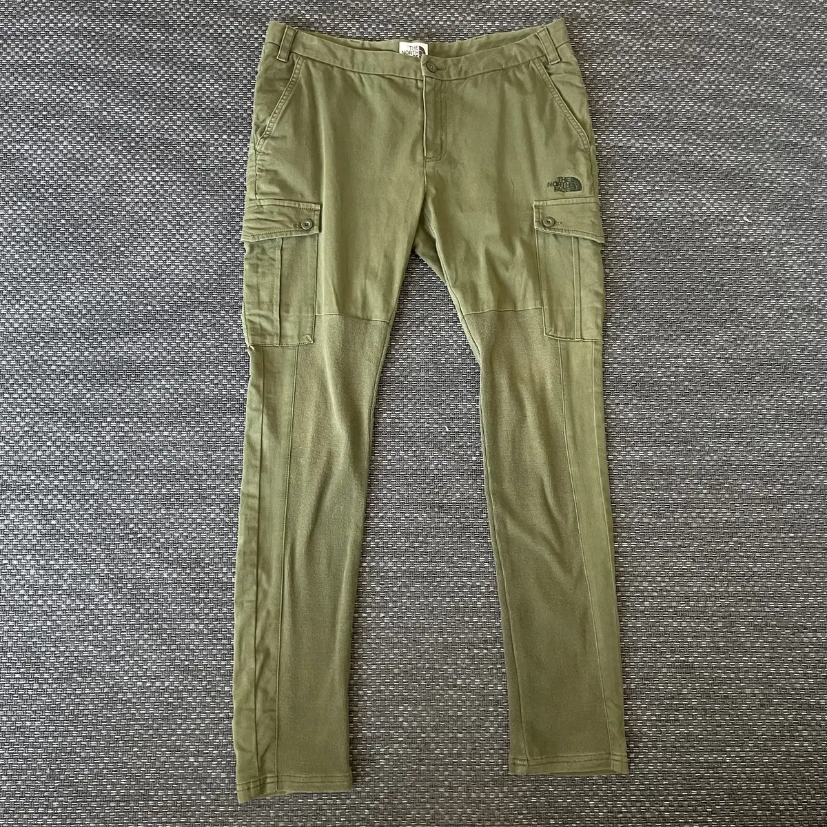 (35) The North Face Khaki Cargo Slim Fit Pants