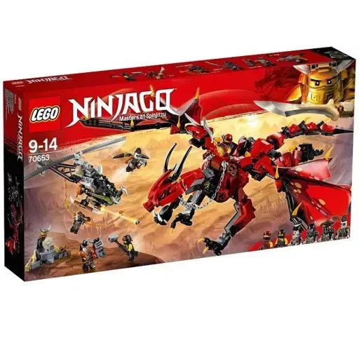 LEGO NINJAGO Red Dragon Firstborn 70653 (Unsealed)