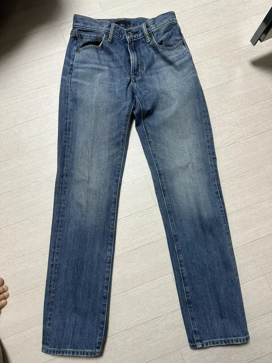 Uniqlo jeans (can't remember the name).