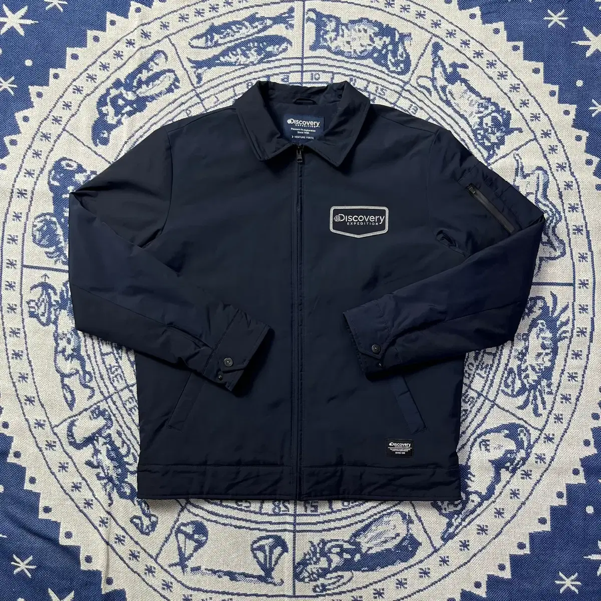 [DISCOVERY] Discovery Synthetic Quilted Coach Jacket