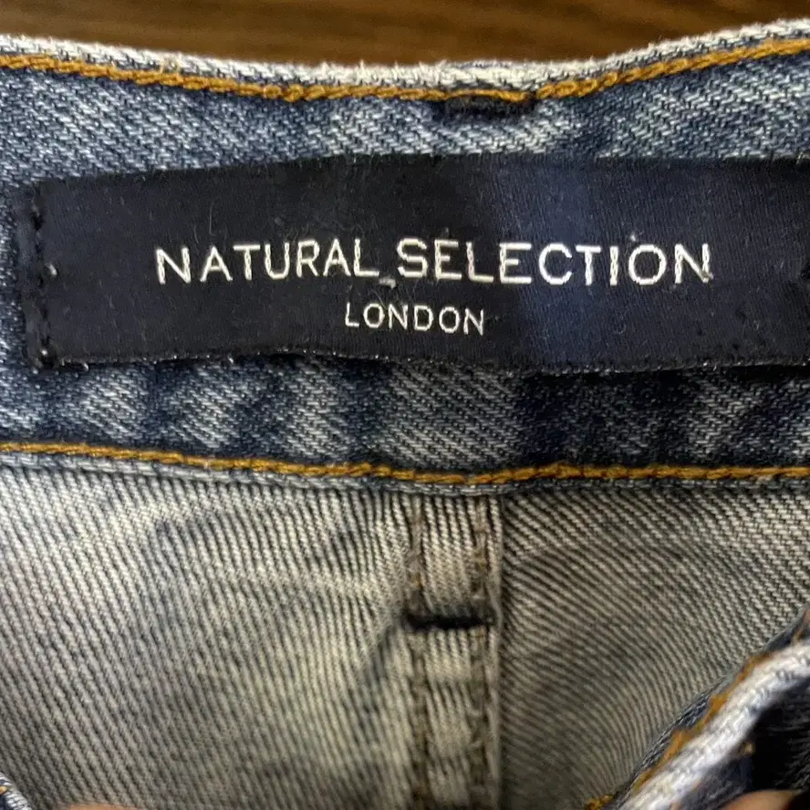 NATURAL SELECTION London 배기 데님 (34)