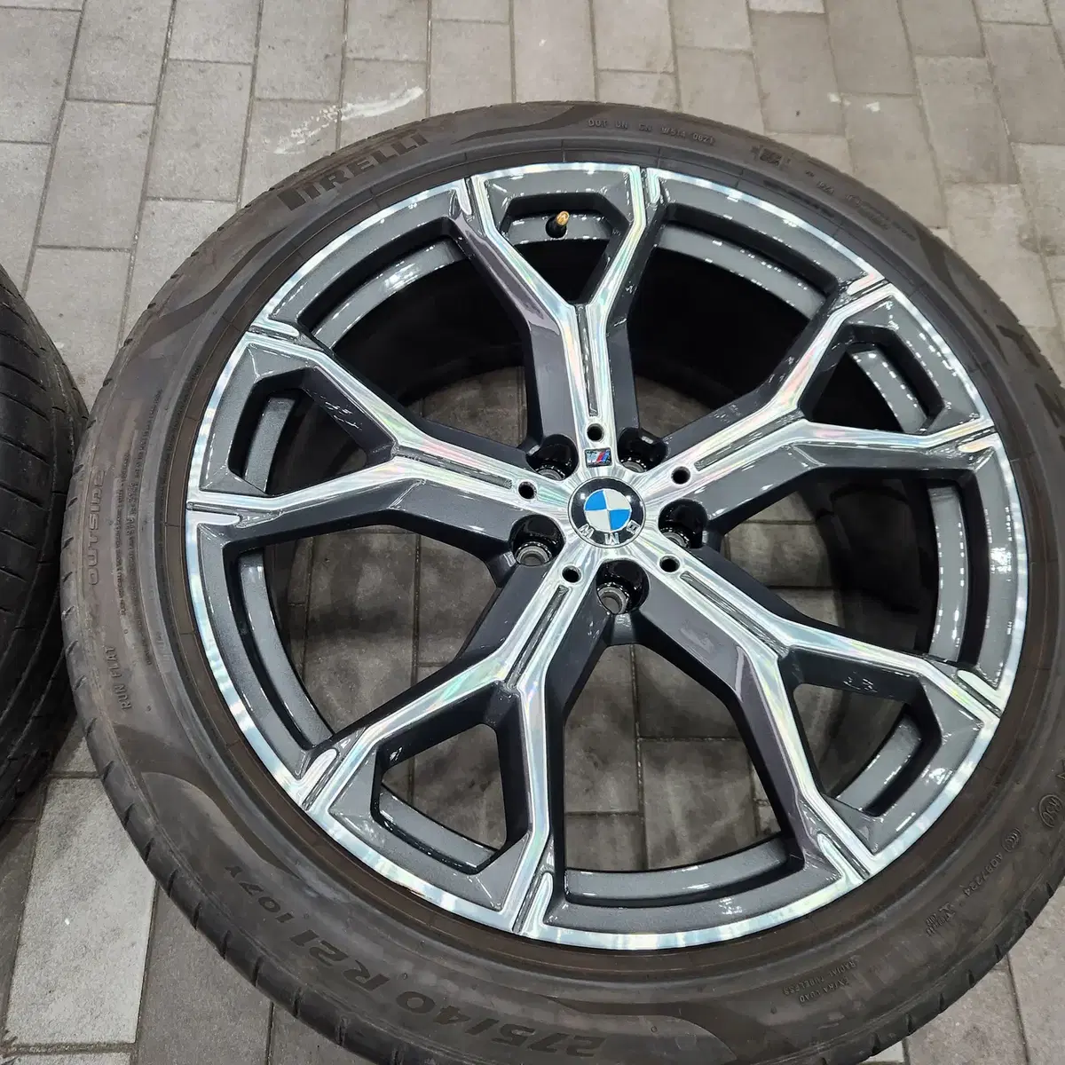 21인치 정품 bmw g05 g06 741m 순정 중고 휠만 한대분