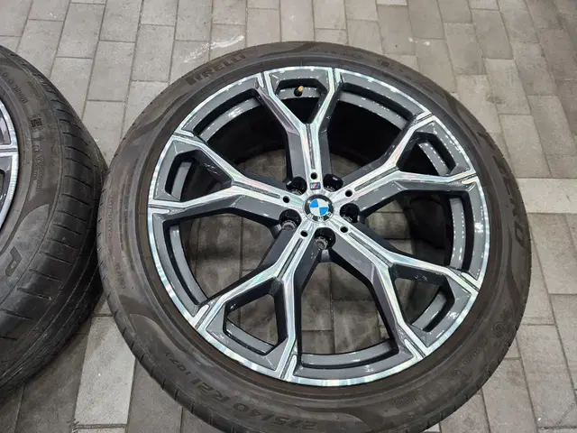 21인치 정품 bmw g05 g06 741m 순정 중고 휠만 한대분