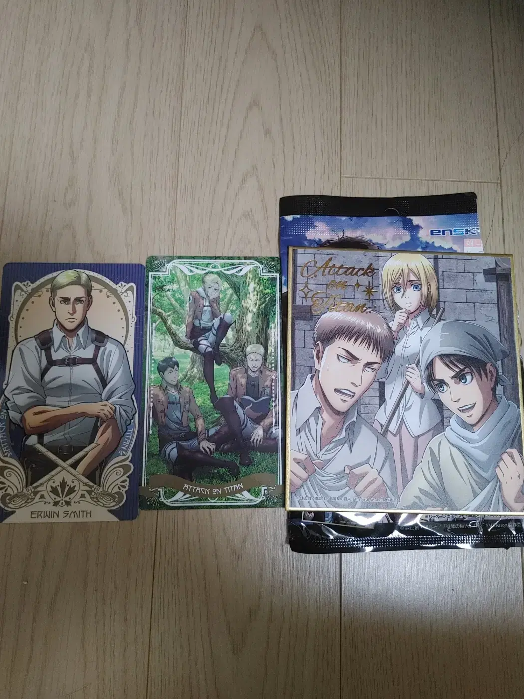 Attack on Titan Color Paper Attack on Titan Arcana Card