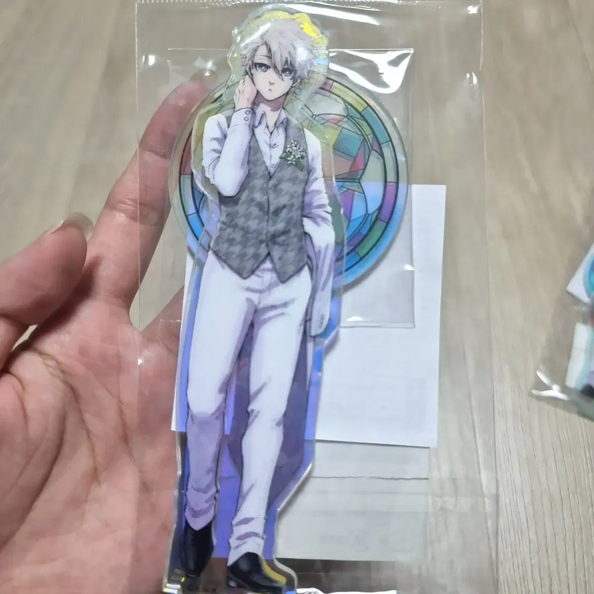 BLUELOCK One Piece White Suit Nagi Seishiro Acrylic Stand WTS