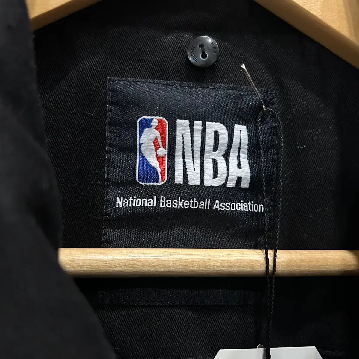 [L] NBA 엔비에이 빅로고 시카고 불스 누빈 카라 자켓