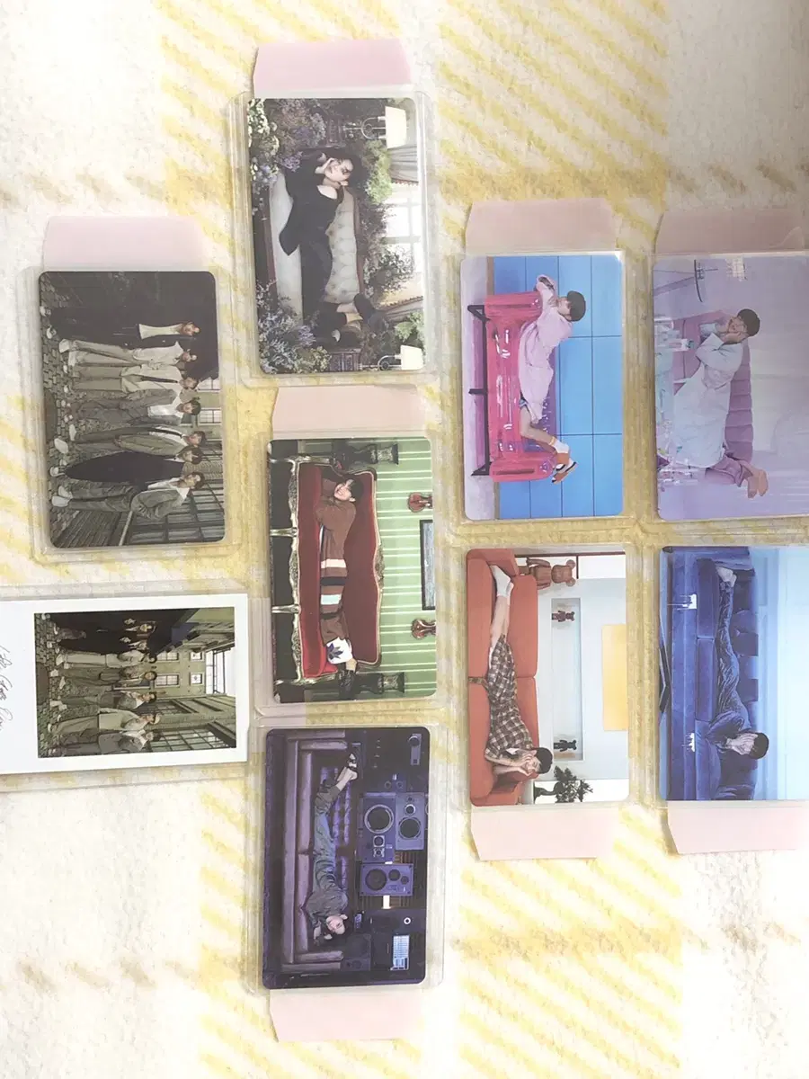 Sources bangtan BE Organizations photocard Organizations polaroid Photocards