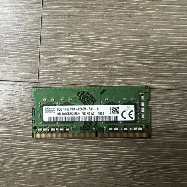 Sk 하이닉스 노트북용 ddr4 8G 2666