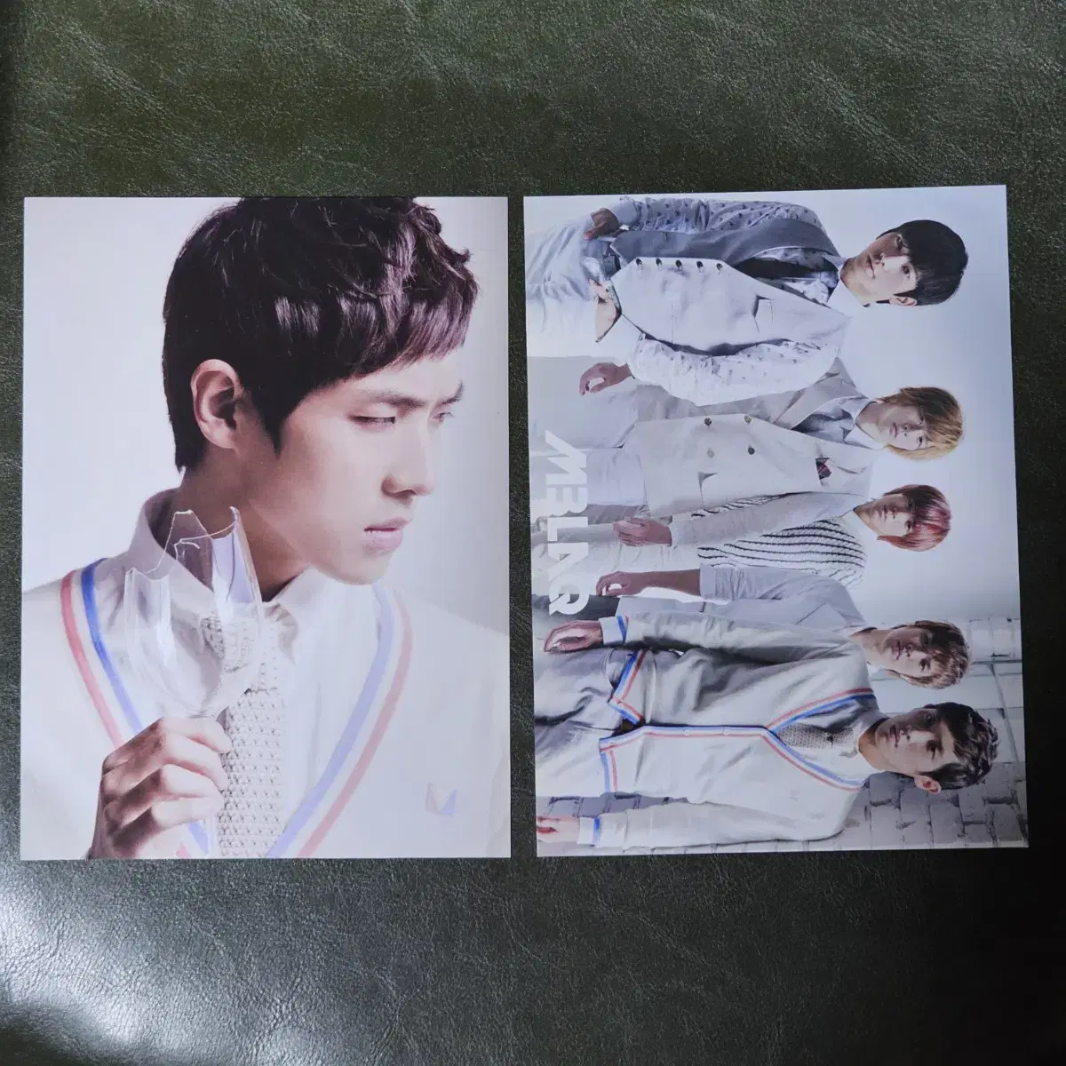 엠블랙 MBLAQ 모나리자 MONA LISA 엽서 2종 CD 중고