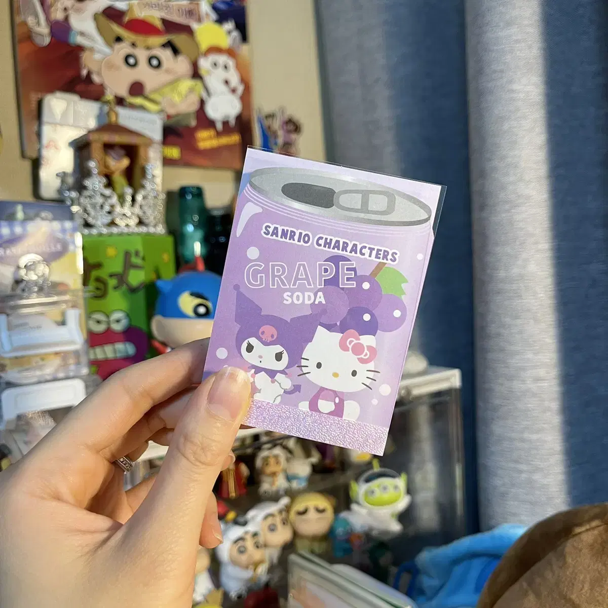 Japan Sanrio Kitty Kuromi Drink Mini Notepads
