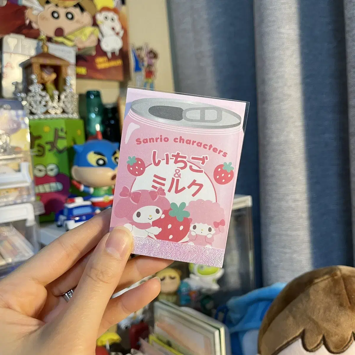Japan Sanrio My Melody Strawberry Drink Mini Memo Paper