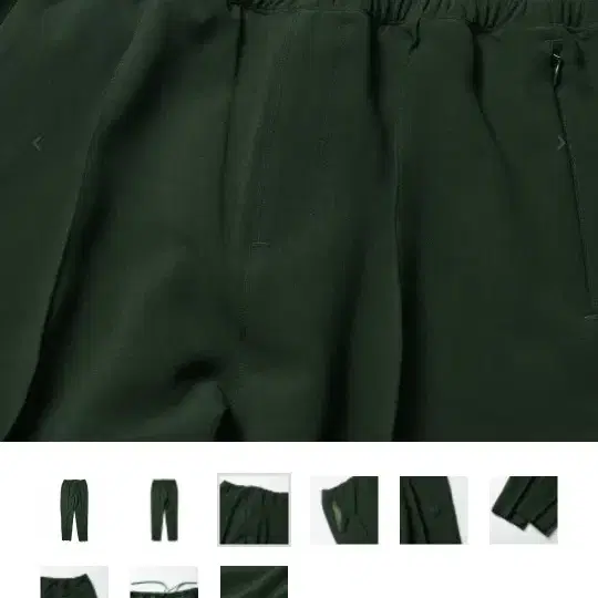 니들스 WARM-UP PANT POLY DOUBLE CLOTH