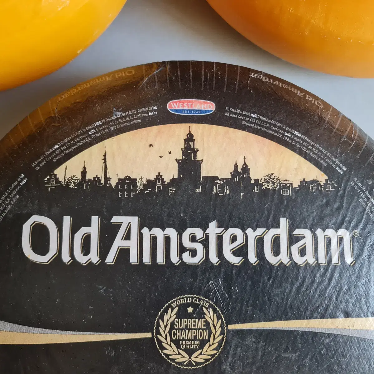 Old Amsterdam 네덜란드산 모형 치즈 오리지널 34cm