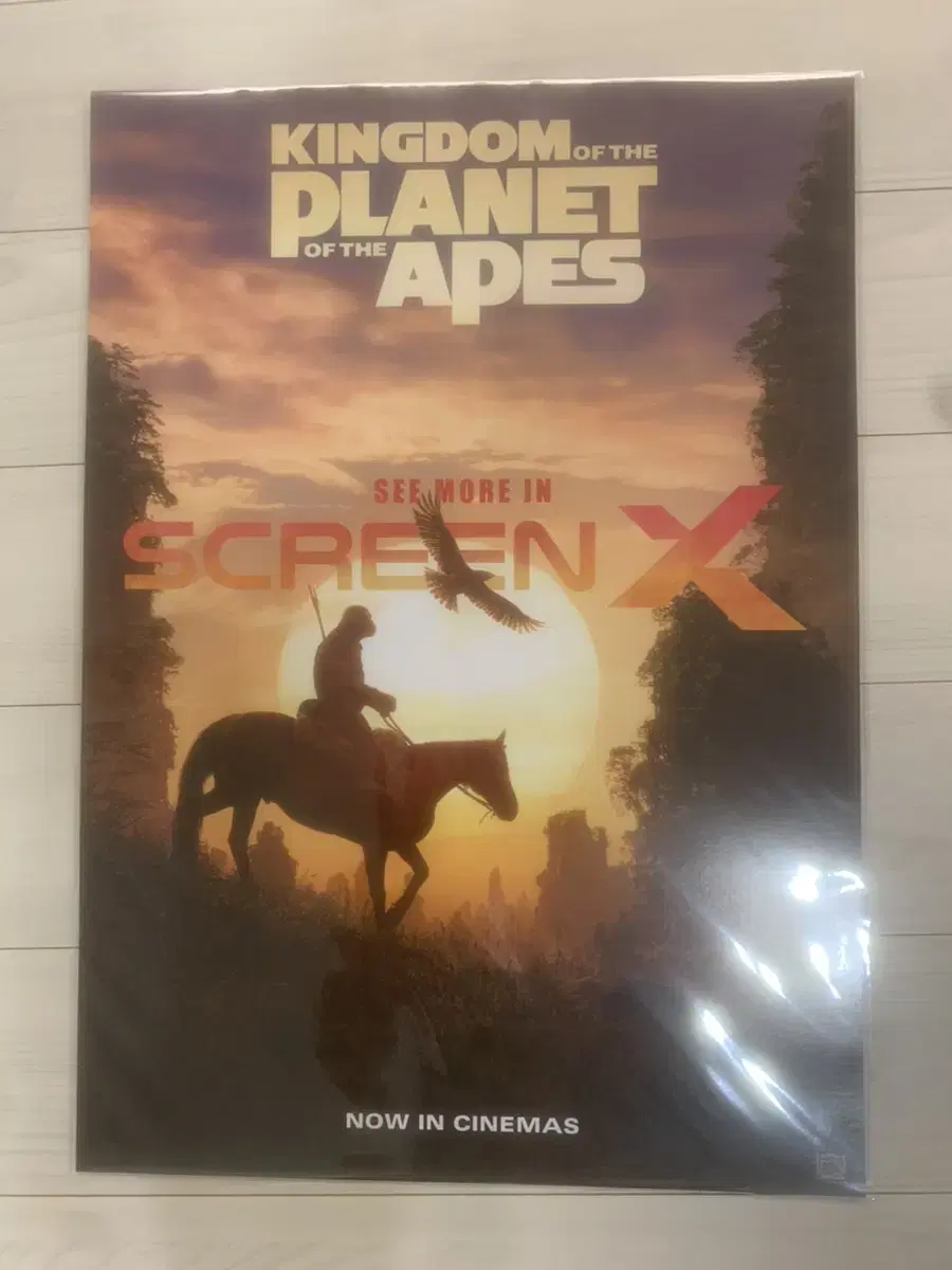 War for the Planet of the Apes ScreenX poster