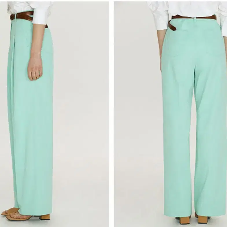 앤유 boramae wide leg trousers 1사이즈 새제품