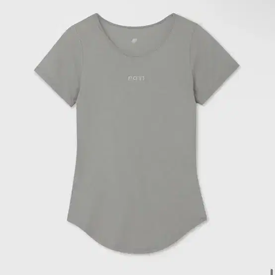 포티 POTI ROUND HALF TOP (GREY)