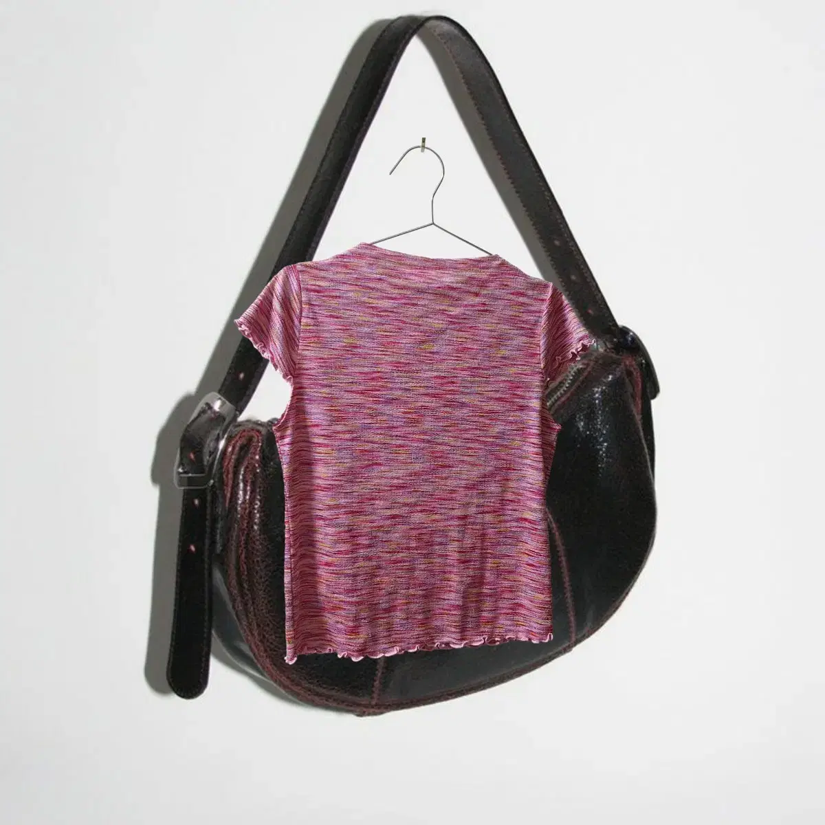 Vintage 02 multi pink bokashi top