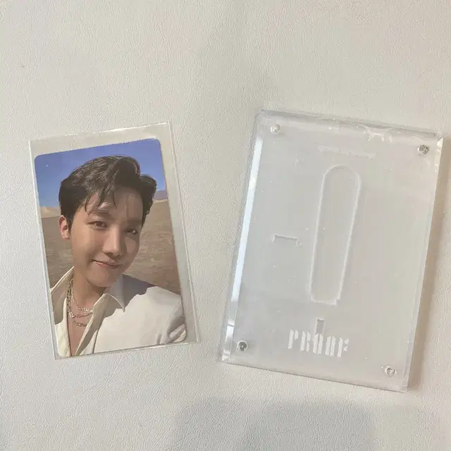 방탄 제이홉 proof 위버스 특전 포카