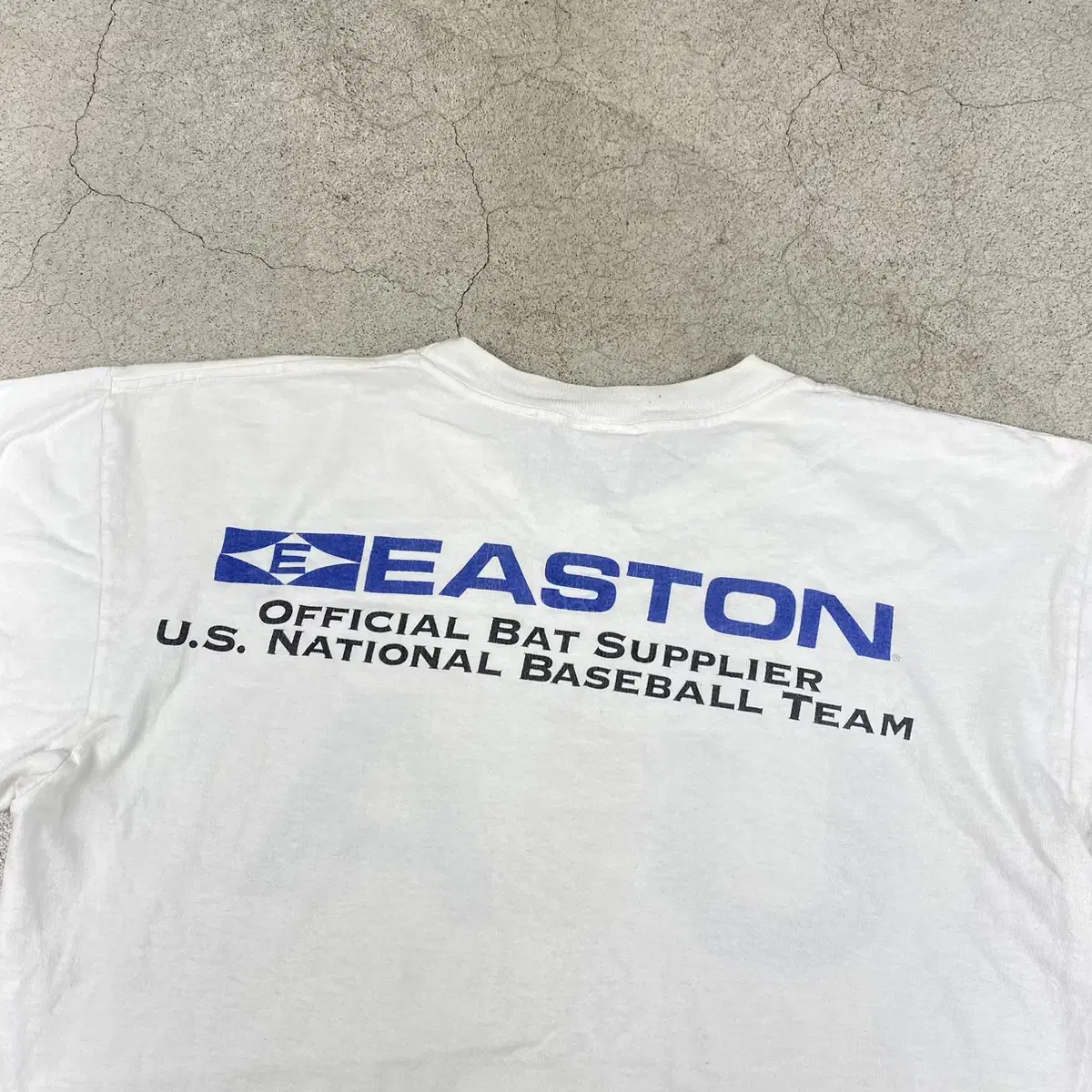 90's USA Easton Basket Vintage 하프 티 (100