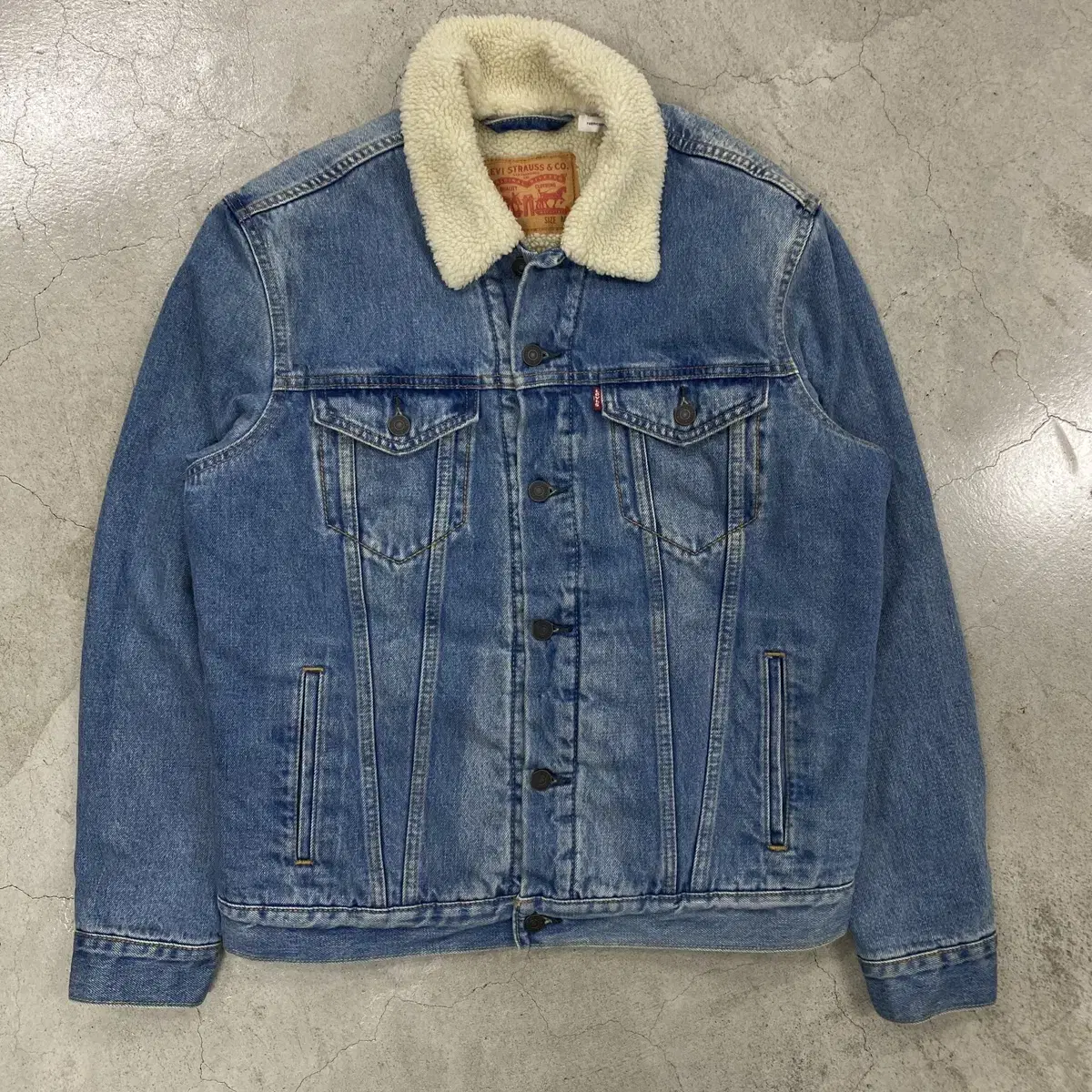 Levi's RedTab Fleece Denim Jacket