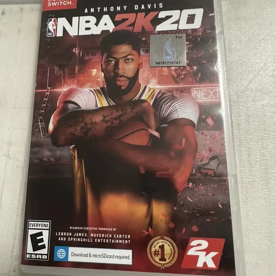 닌텐도 스위치 nba2k20 칩