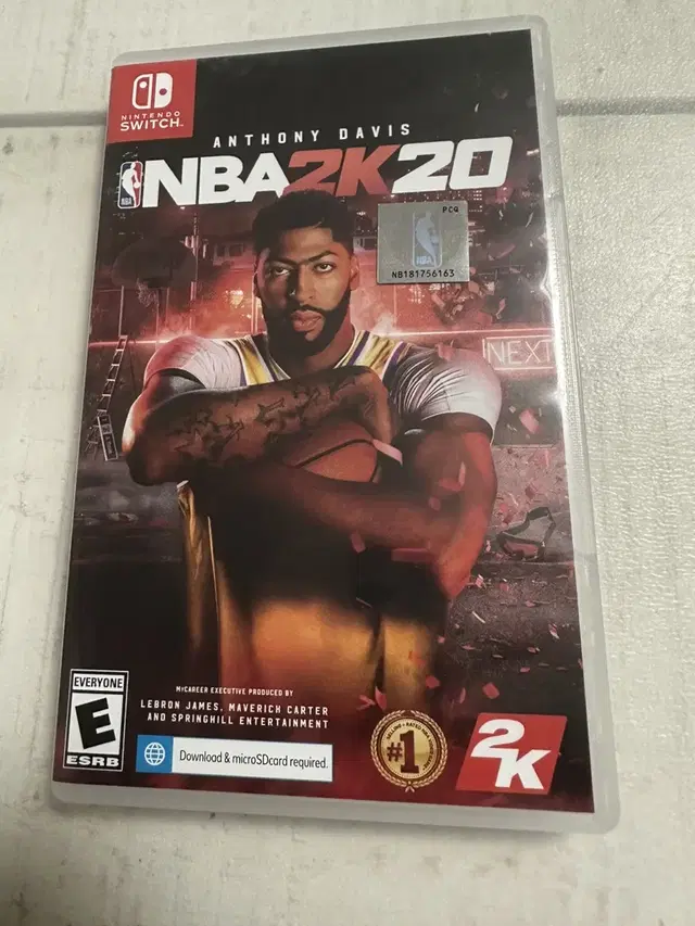 닌텐도 스위치 nba2k20 칩