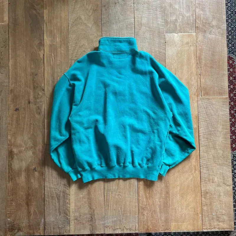 러셀 엘엘빈 쿼터짚 스웻 TEAL GREEN [USA MADE](105)