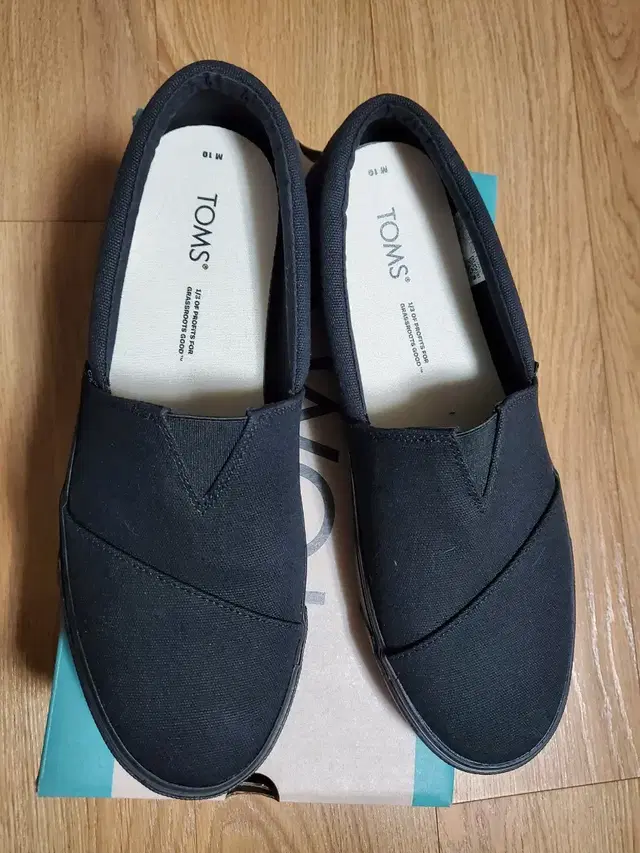 TOMS Alp. Fenix 슬립온 black 10(280) 새신발