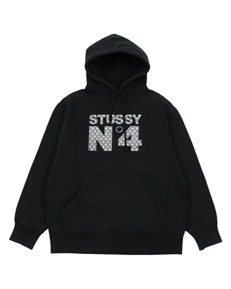 2000s USA Stussy Monogram N4 Sweat Hoodie Vintage Louis Vuitton