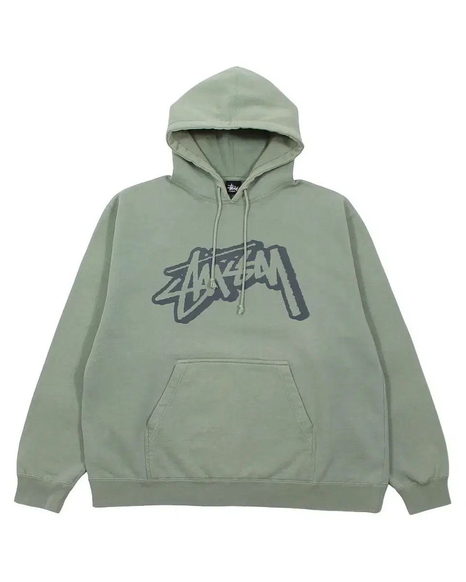 2000s USA Stussy Stock Logo Sweatshirt Hoodie Vintage USA Made