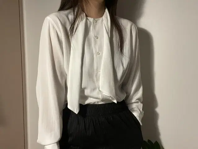 vintage strap blouse