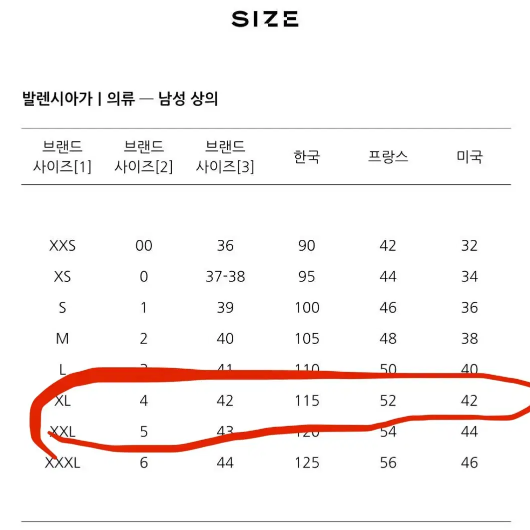 발렌시아가 레이어드 오버핏 셔츠