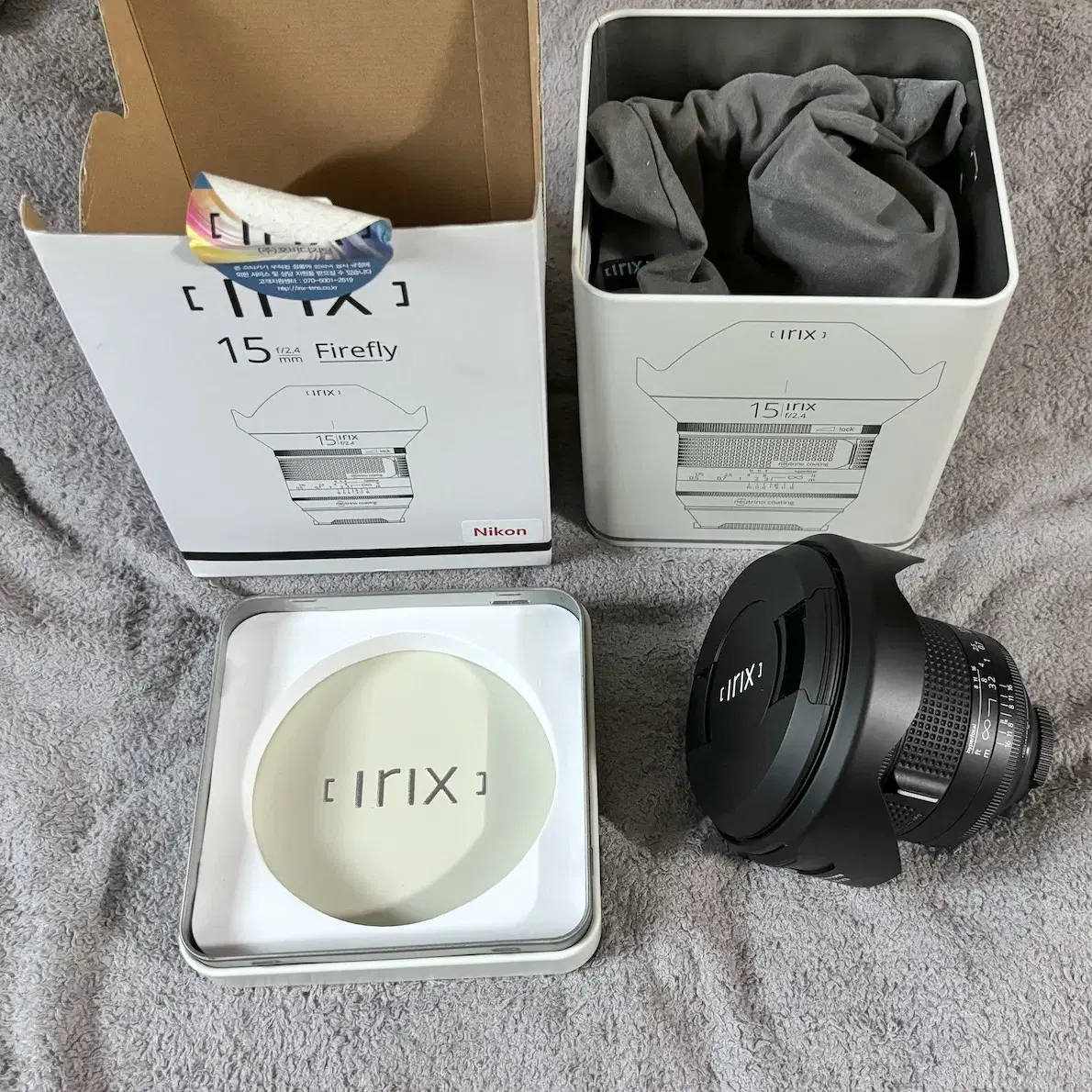 IRIX 아이릭스 15mm 광각 2.4f 니콘 마운트