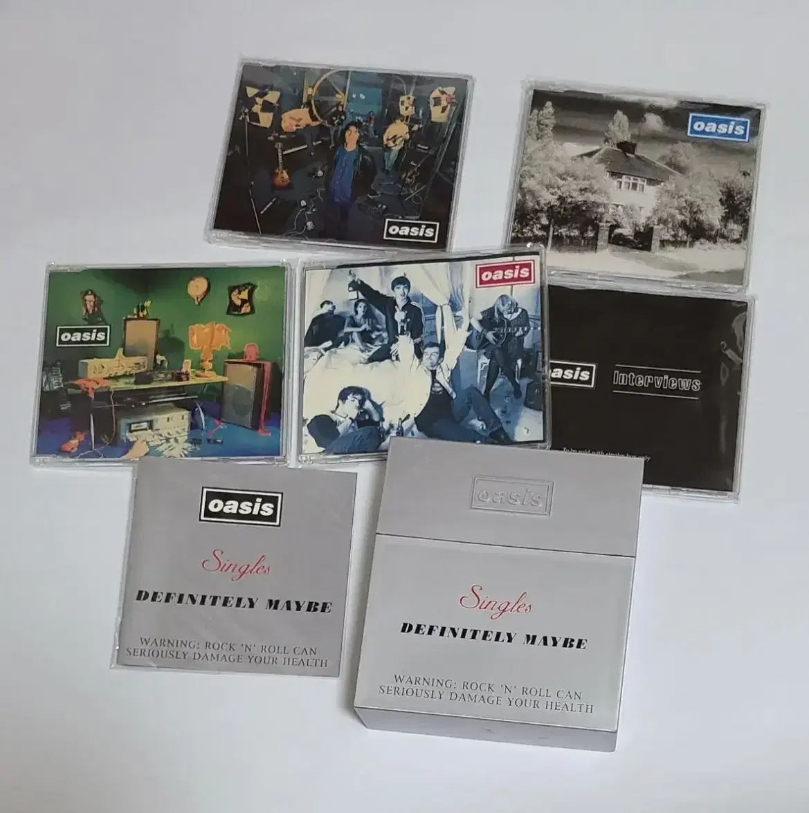 오아시스 Definitely Maybe 싱글 콜렉션 시디 CD