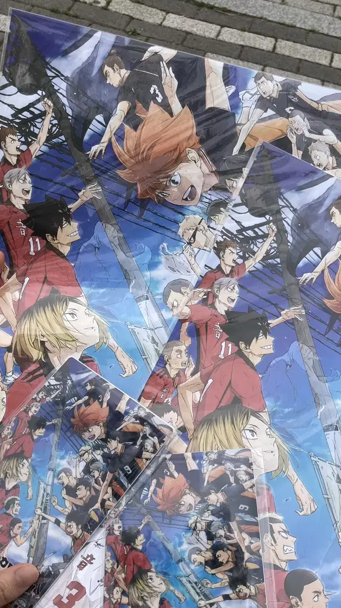 Megabox haikyuu Duel in the Dump poster Sells