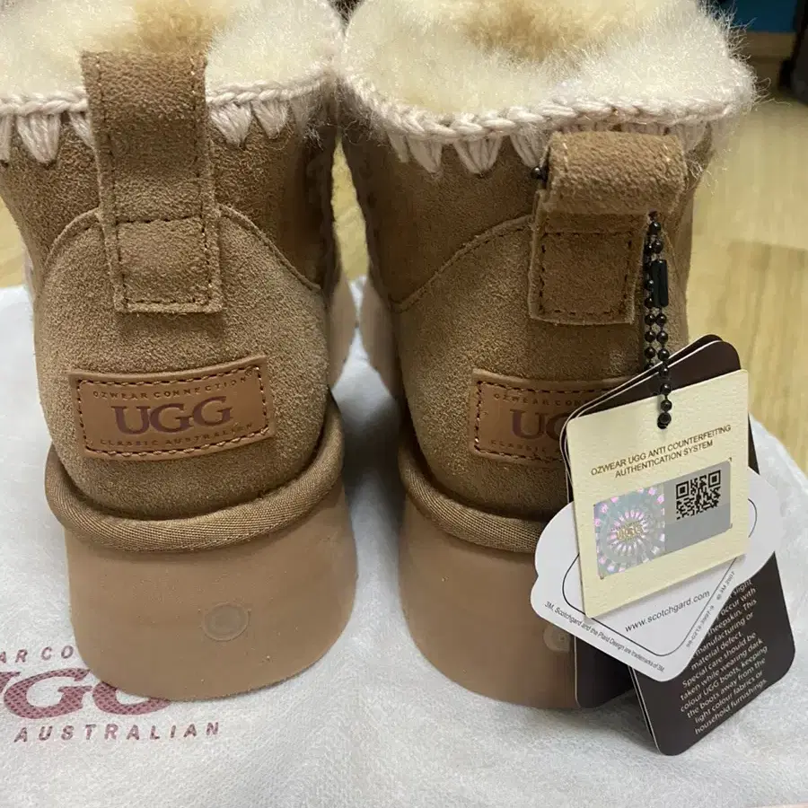 UGG 호주 여성 에스키모 여성 플랫폼 미니 부츠