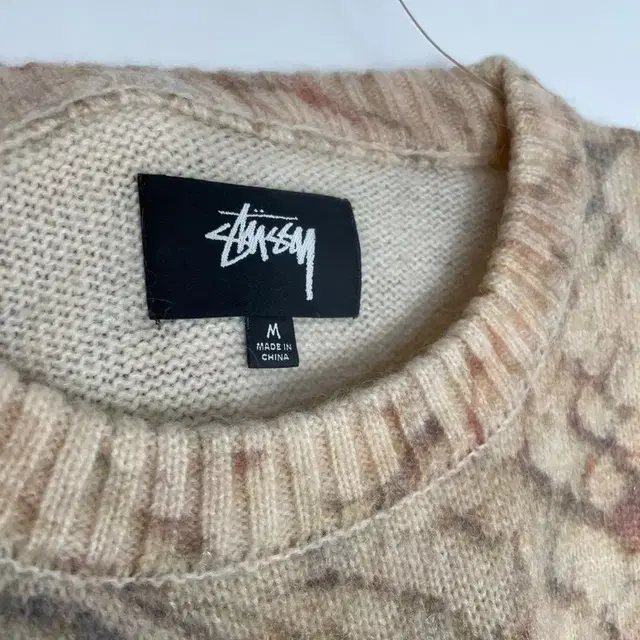 STUSSY 스투시 모헤어 윙스 니트 티셔츠