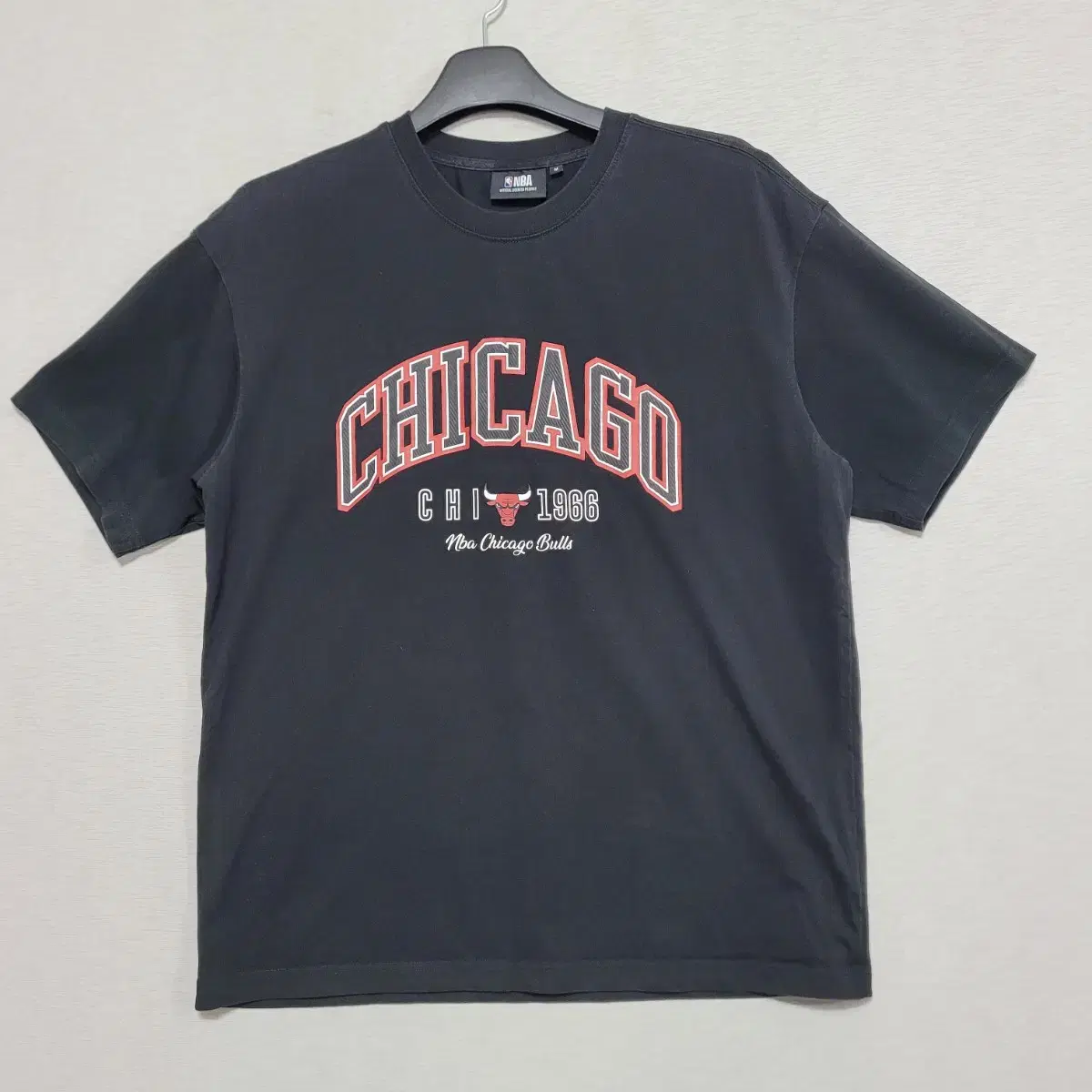 ㅡNBA Chicago Black Short Sleeve Tee Men100 ㅡ0516