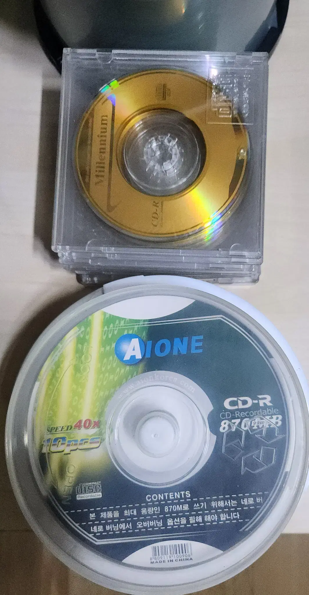 DVD-R  DVD+R CD-R 벌크 공미디어 공디브이디시디