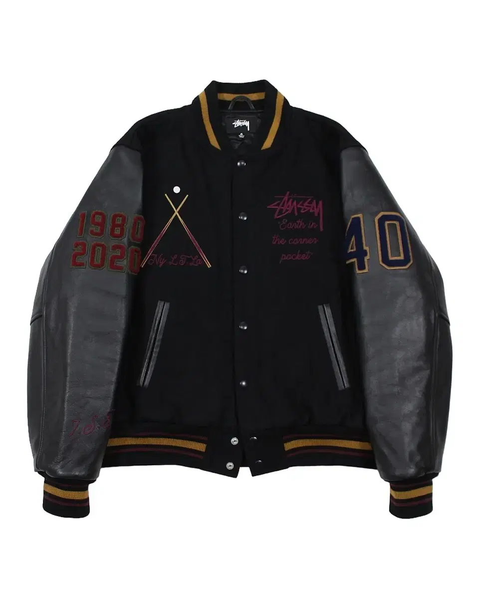 Stussy 40th Anniversary IST Varsity Jacket