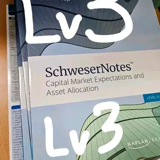 CFA 2024 SCHWESER NOTES Level3 슈웨이저 노트 | 브랜드 중고거래