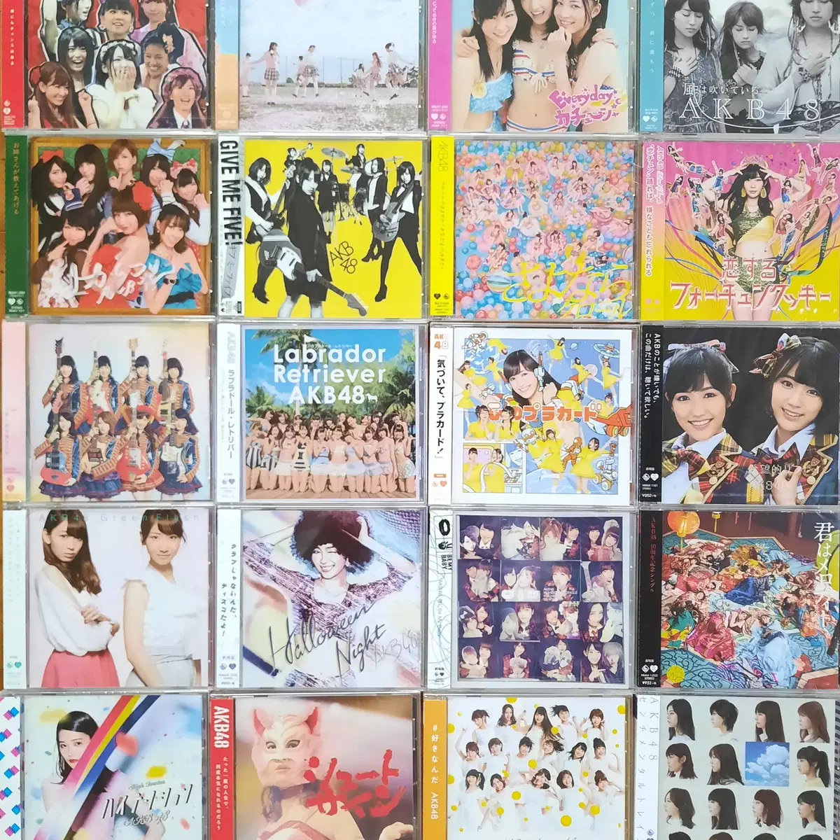 AKB48 HKT48 SKE48 NGT48 NMB48 미개봉 121장