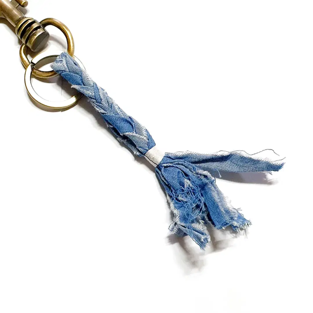 PARACHNE Weaving Key Chain DENIM