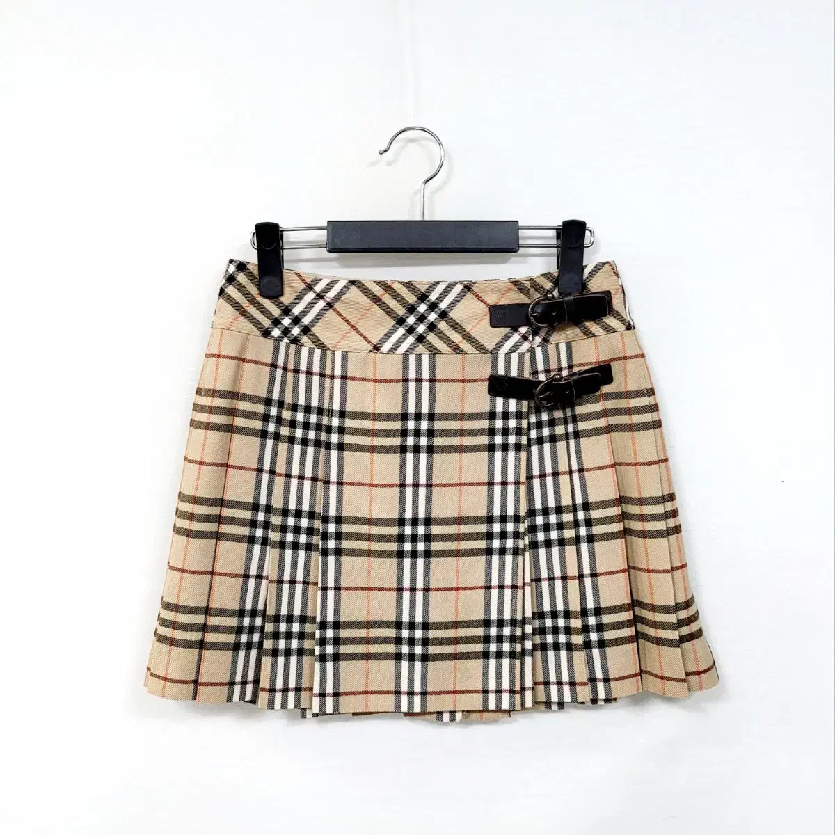 +Burberry Wrap Skirt (Made in Japan) S618